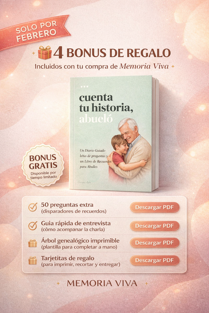 CONTAME TU HISTORIA, ABUELO