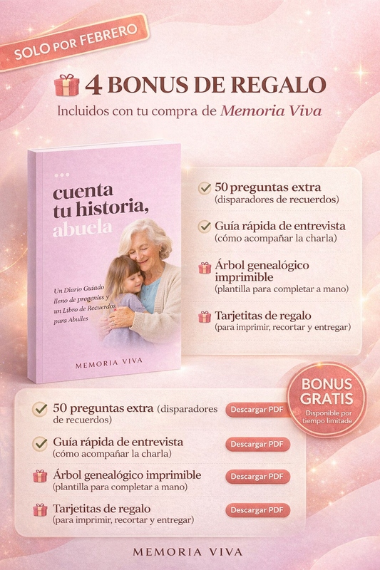 CONTAME TU HISTORIA, ABUELA